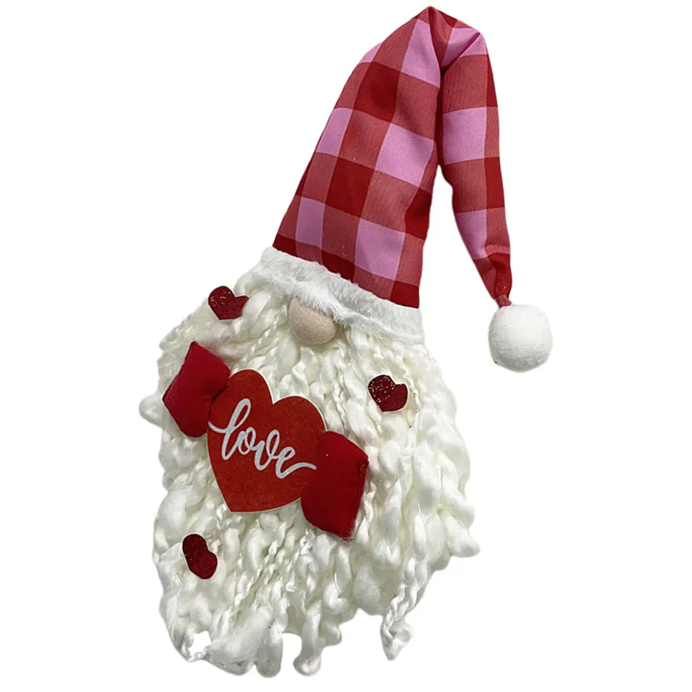 

ValentinesDayGnomePendantHomePartyDecorHangingDollWindChimeOfficeOrnamentValentinesDecorationFairyTale Charm Valentine