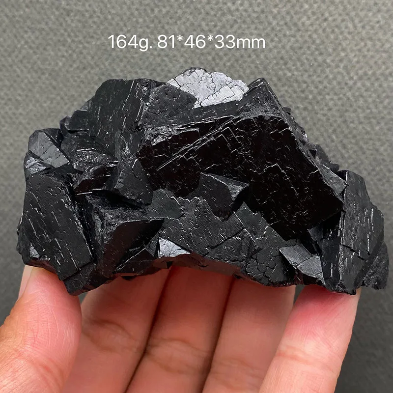 100% Natural Black Fluorite Pakistan (Fluorescent Red) Mineral Specimen, Healing Crystal, Ornaments, Beads