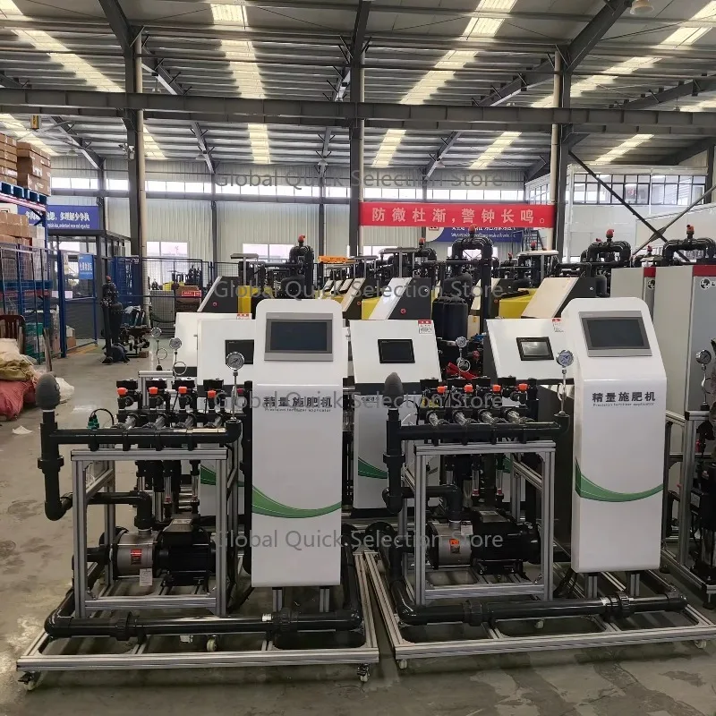 High Precision 3/4 Channel Automatic Fertigation Controller System Farm Irrigation Fertilizer Applicator Equipment