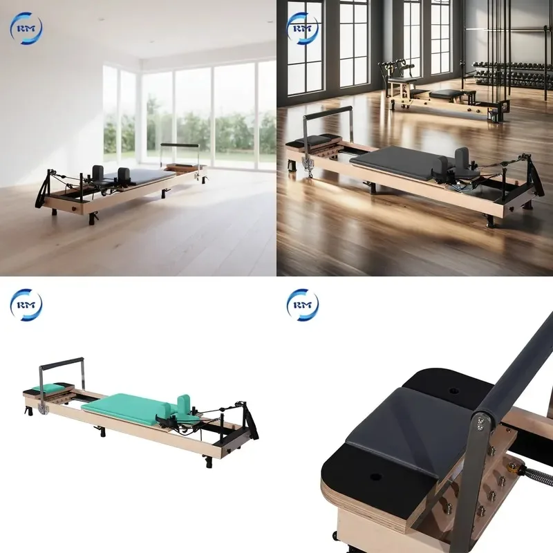 Hot Sale Rayman Pilates Reformer Home Use Foldable Steel Pilates Equipment Yoga Training Balance Core Bed Pilates Reformer