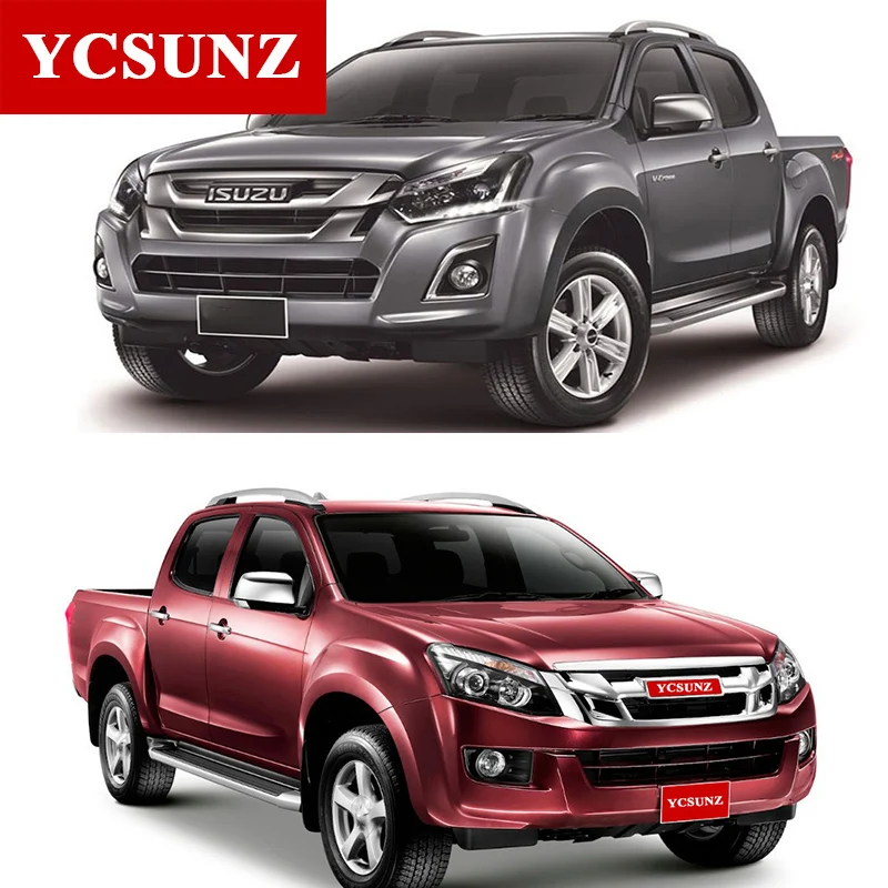 Black Door Handle Cover For Isuzu Dmax D-MAX 2012 2013 2014 2015 2016 2017 2018 2019 pick up truck car Accessories