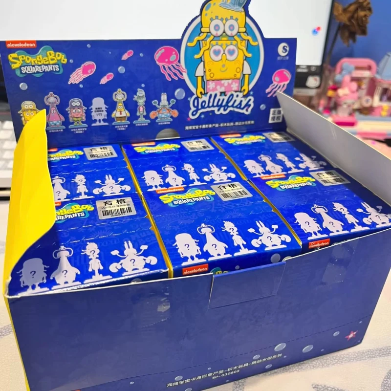 スポンジボブ SuqarePants ブラインドボックスおもちゃジャンプクラゲ