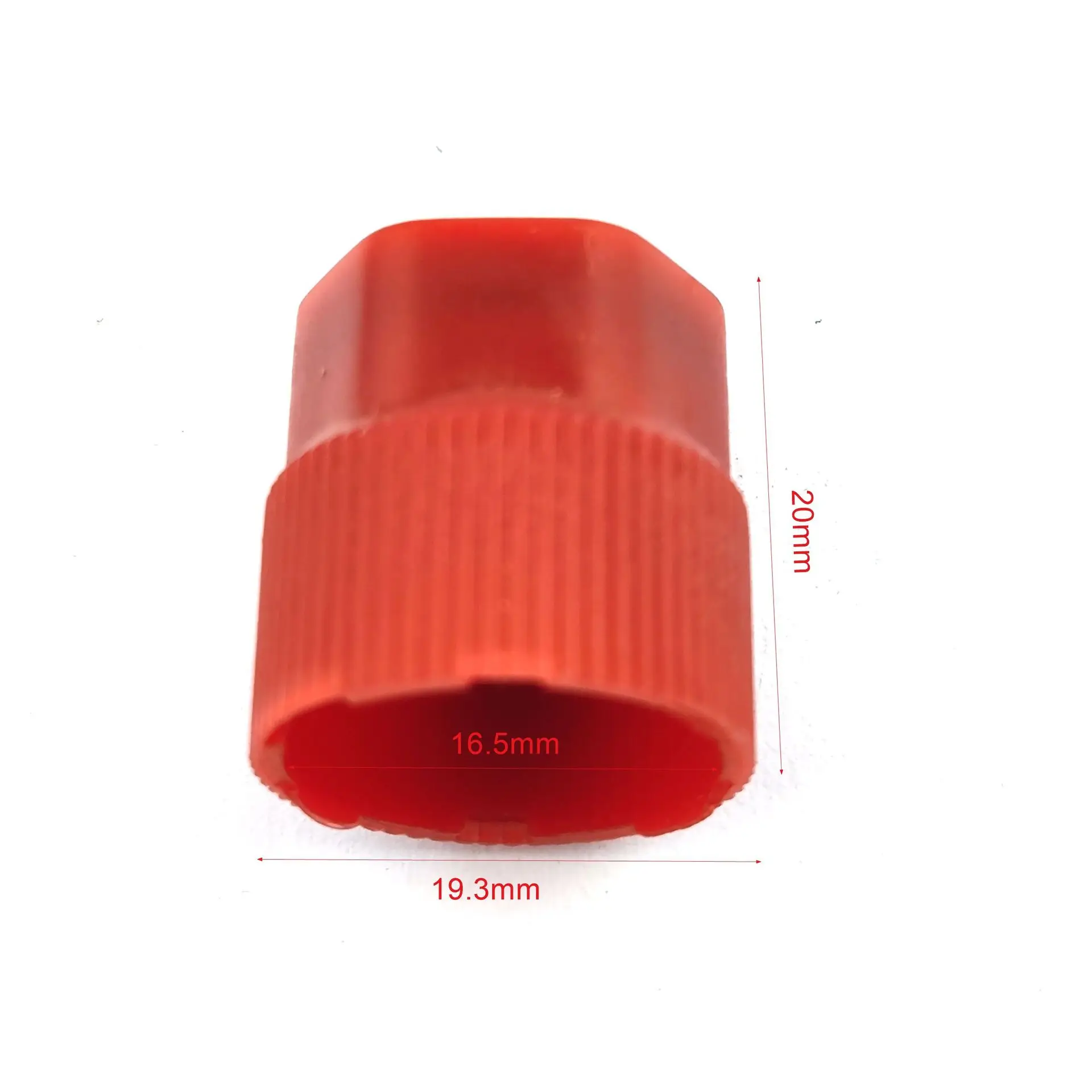 10Pcs/Set Car Air Conditioning Service AC System Charging Port Caps Low Side and High Side R134a A/C Cap 13mm and 16mm