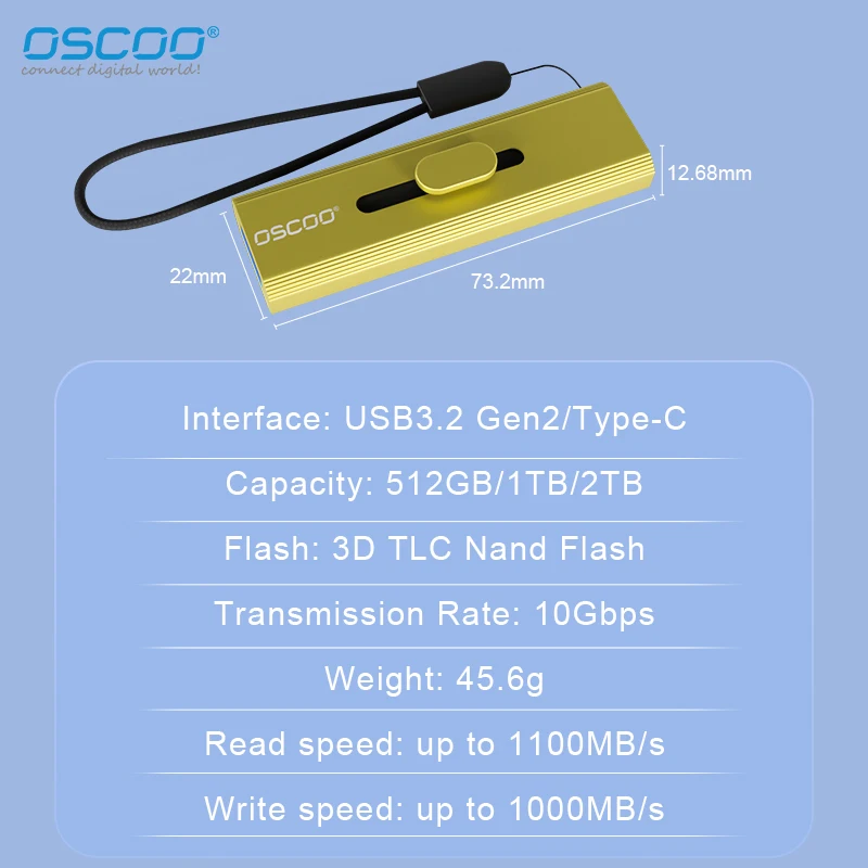 FOTO 6 - OSCOO T10 SSD USB-накопитель