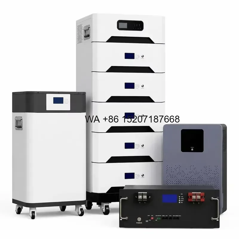 Wmwmnu LiFePO4 Battery Pack 100Ah 200Ah 300Ah 600Ah Option Solar Energy Storage Unit for Balcony Photovoltaic System