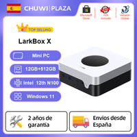 CHUWI LarkBox X Mini PC Gaming Intel 12th N100 15W 12GB LPDDR5 512GB SSD Windows 11 WiFi 6 BT 5.2 Extended Storage Up To 1TB