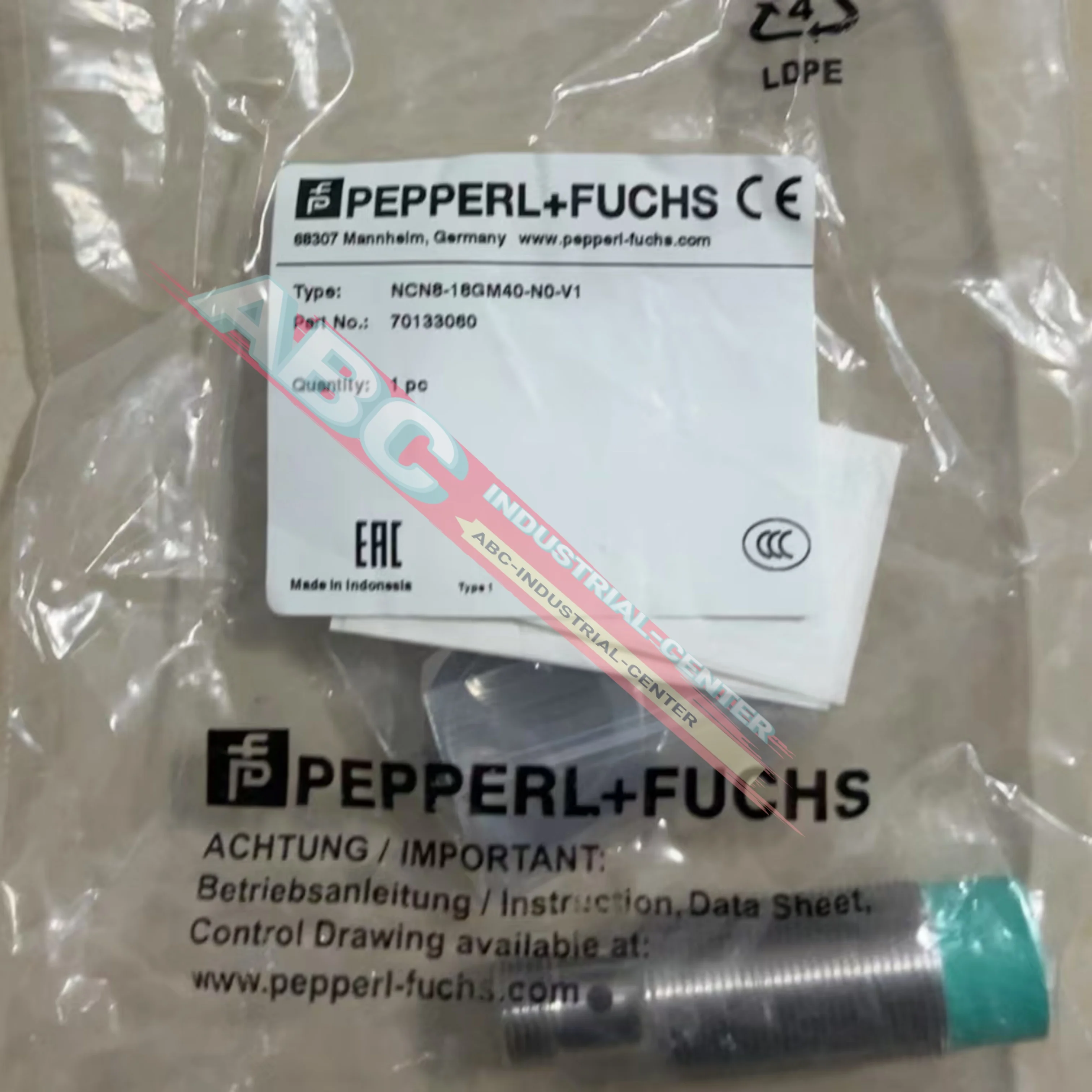 

NCN8-18GM40-NO-V1 NJ40-FP-SN-P1 100%NEW Safety Barrier