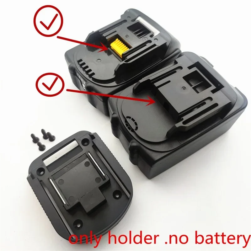 Adaptor Holder For Makita BL1830 BL1430 Li-ion Battery DIY Power Mount Connector for Tool RC Toys Electrical Appliances