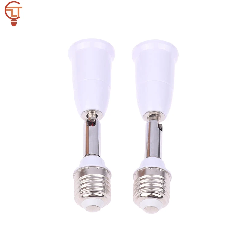 1pc E27 To E27 Holder Extender For E27 Socket Adjustable E27 To E27 Base Converter For Screw Bulb Extension Adapter Universal