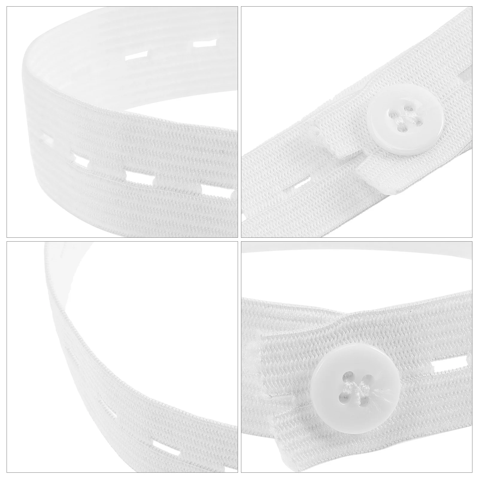 

20Pcs Clothes Storage Elastic Straps Adjustable Roll-Up Clothing Organizer Bands Closet Storage Tool Travel Garment Fastening