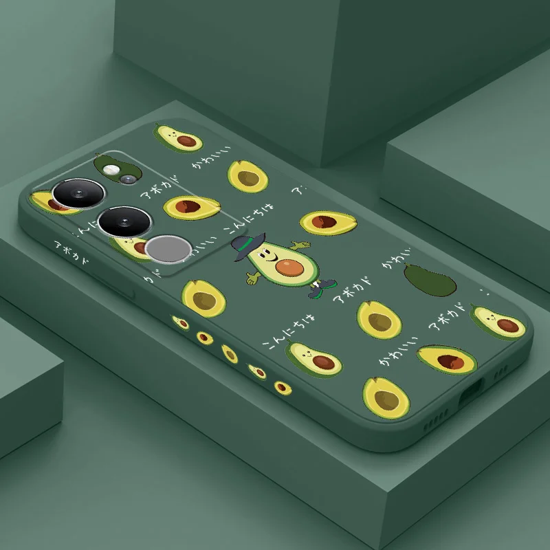 

Fat Avocado Phone Case For VIVO V50 V40 V30 V29 V29E V27 V27E V25 V25E V23 V23E V21 V20 Y20 Y12 Y21 Y22 Pro 4G 5G Cover