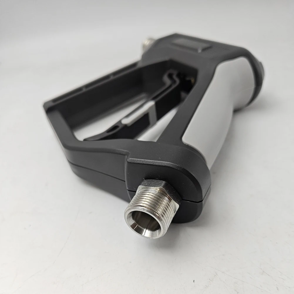 Pistola de lavadora de pressão curta com conector rápido de 1/4 de polegada, pistola de pulverização de alta potência, alça de lavadora de pressão para lavagem de carro