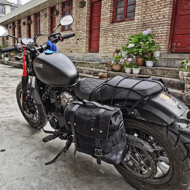 Motorcycle Side Bag For BMW R1250GS R1200GS F850GS F750GS LC ADV Adventure Vintage Men\'s Bag Anti-splash Shoulder Bag