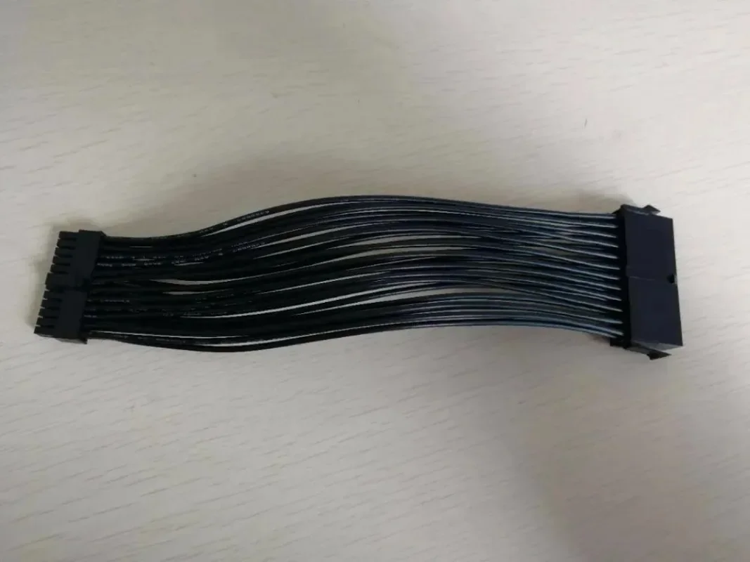 كابل محول الطاقة 20AWG 20 سنتيمتر للوحة الأم HP ATX 24Pin إلى Mini 24Pin