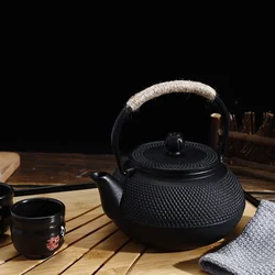 Japanese Iron Tea Pot with Stainless Steel Infuser Cast  pot  Kettle for Boiling Water Oolong  WF1027