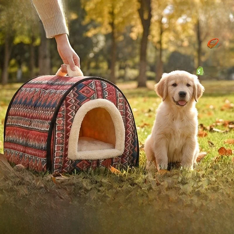warm-detachable-washable-closed-type-house-tent-secure-feeling-four-seasons-universal-winter-dog-house-pet-supplies