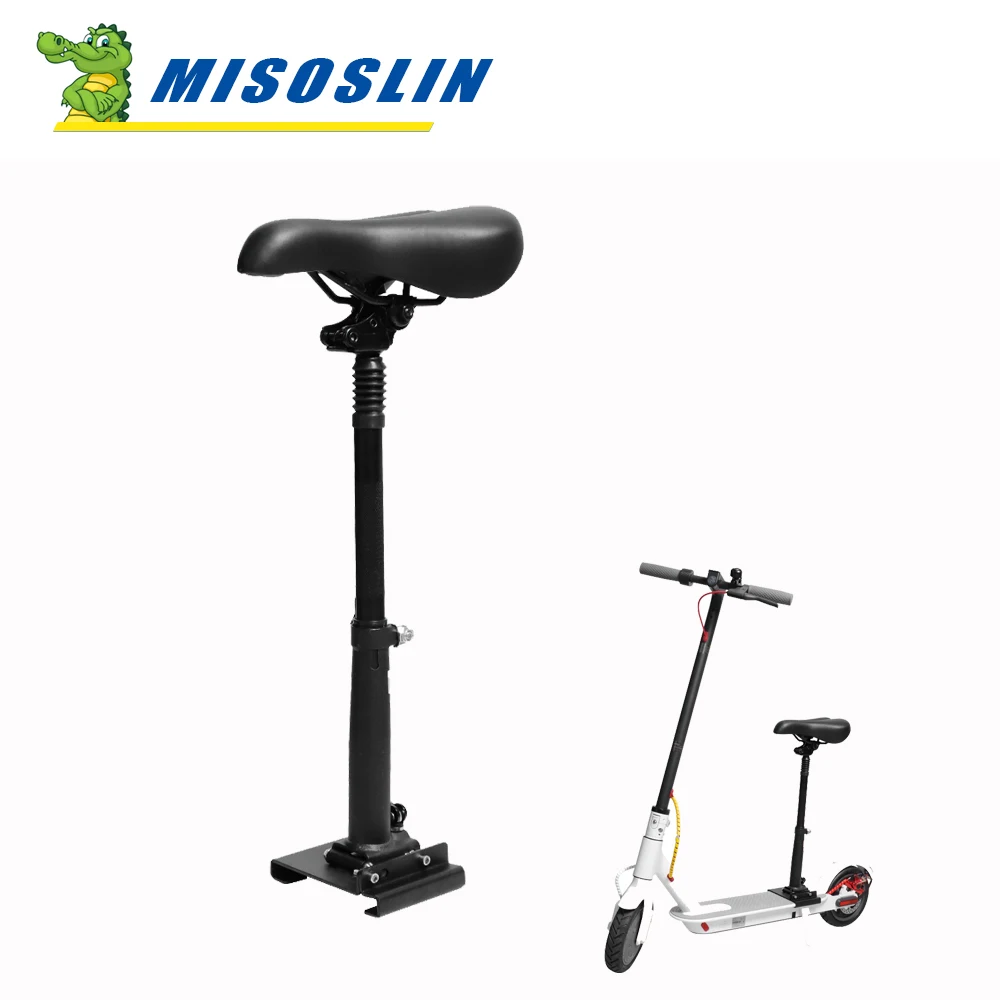 

Retractable Seat Bumper Foldablex Height Adjustable Saddle Chair Shock Seat Post Parts For Xiaomi M365 Electric Scooter Parts