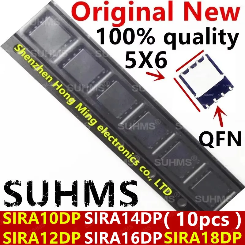 (10 peças) 100% Novo RA10 RA12 RA14 RA16 RA18 SIRA10DP SIRA12DP SIRA14DP SIRA16DP SIRA18DP -T1-GE3 SIRA14DP-T1-GE3 QFN-8 Chipset