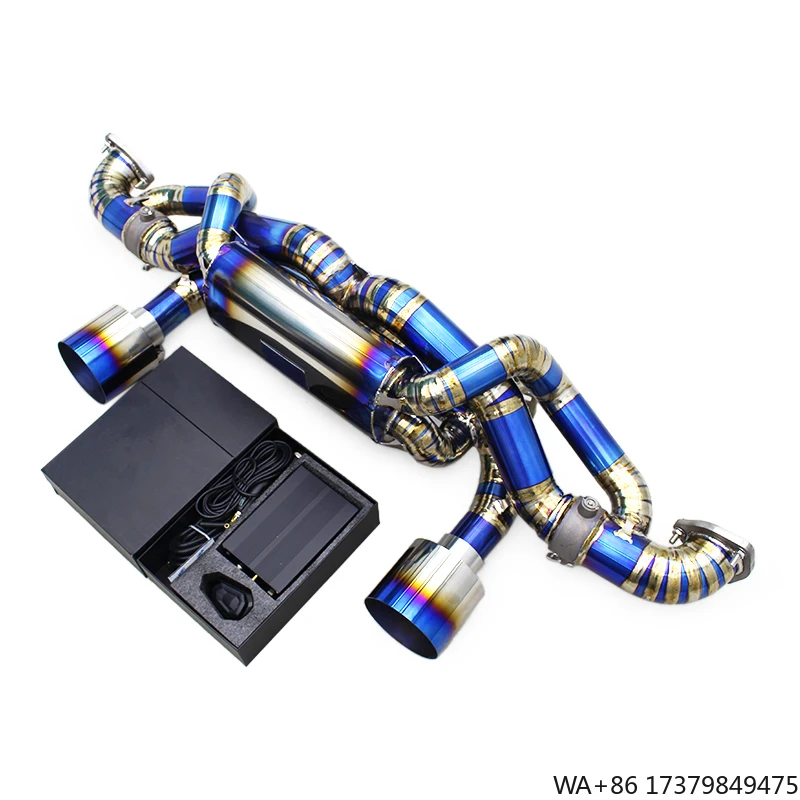 

OBM Titanium Catback Exhaust Pipes for Porsche 718 Cayman GT4 RS 4.0L 2022-2025 Valvetronic Exhaust System Exhaust Escape
