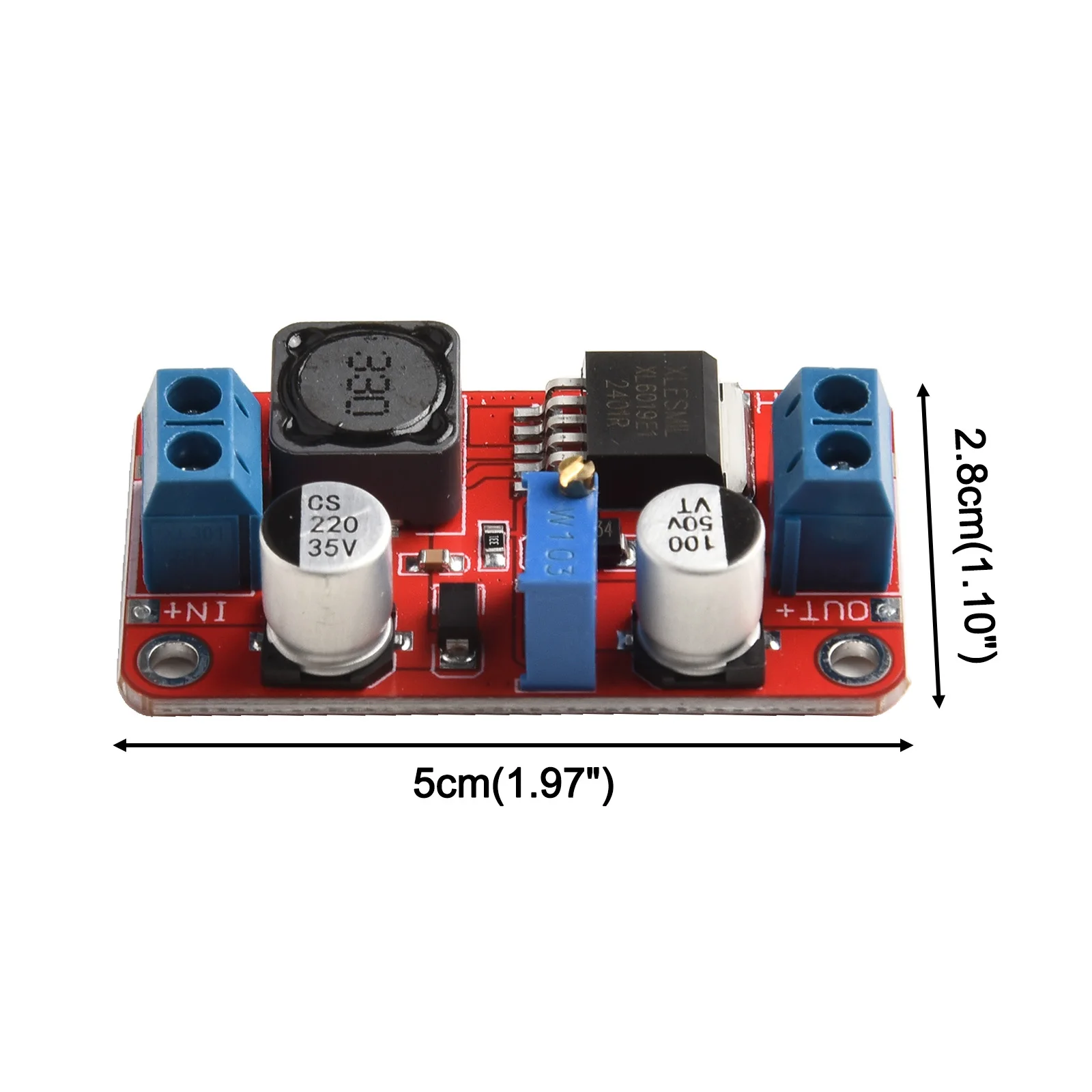 Converter Boost Power Module Xl6019 5A DC-DC Non-isolated Boost Protection Step Up 3.3V-35V To 5V-40V 3A (maximum 5A)