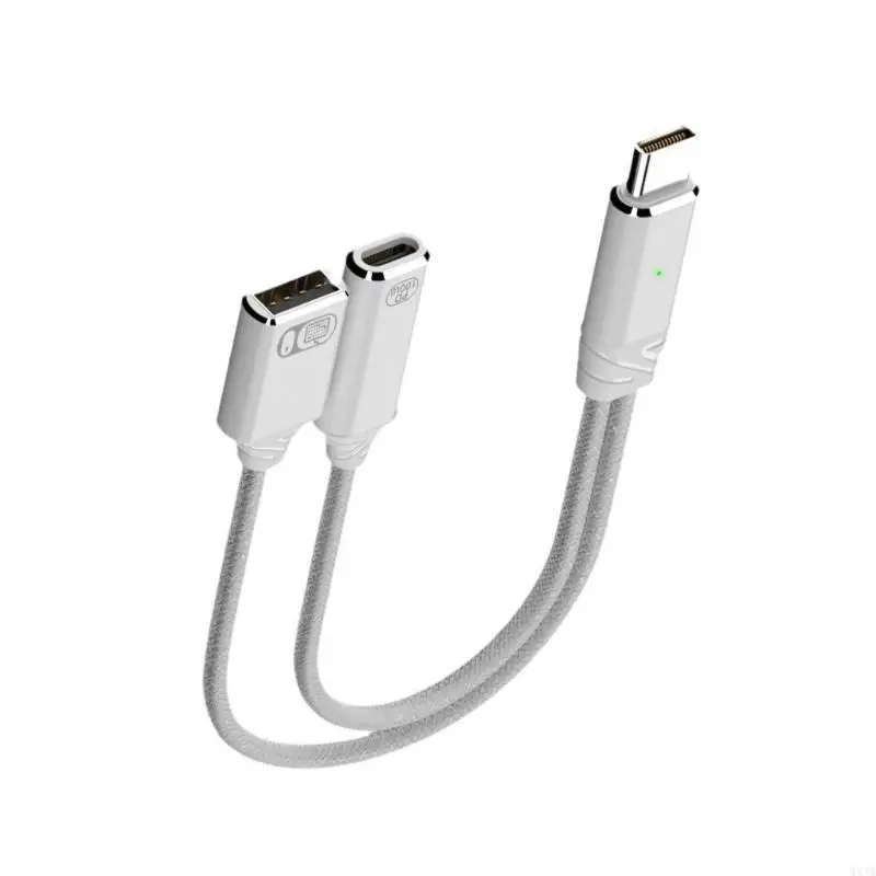 USB C to USB OTG and Adapter USB C OTG Splitter Fast Power Delivery