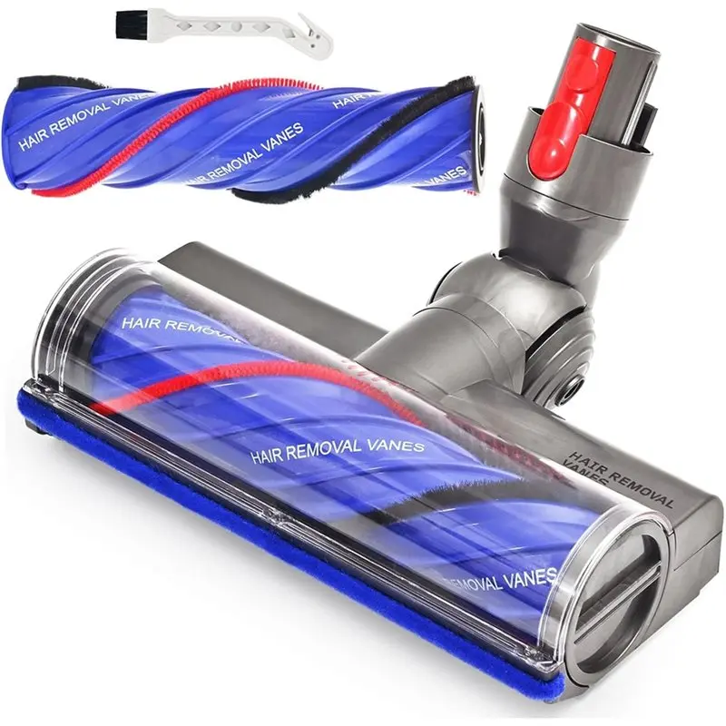 

A02V-For Dyson V7 V8,V10 V11,V15 Cordless Vacuum Cleaner Replacement Head Attachments For Carpets And Hardwood Floors