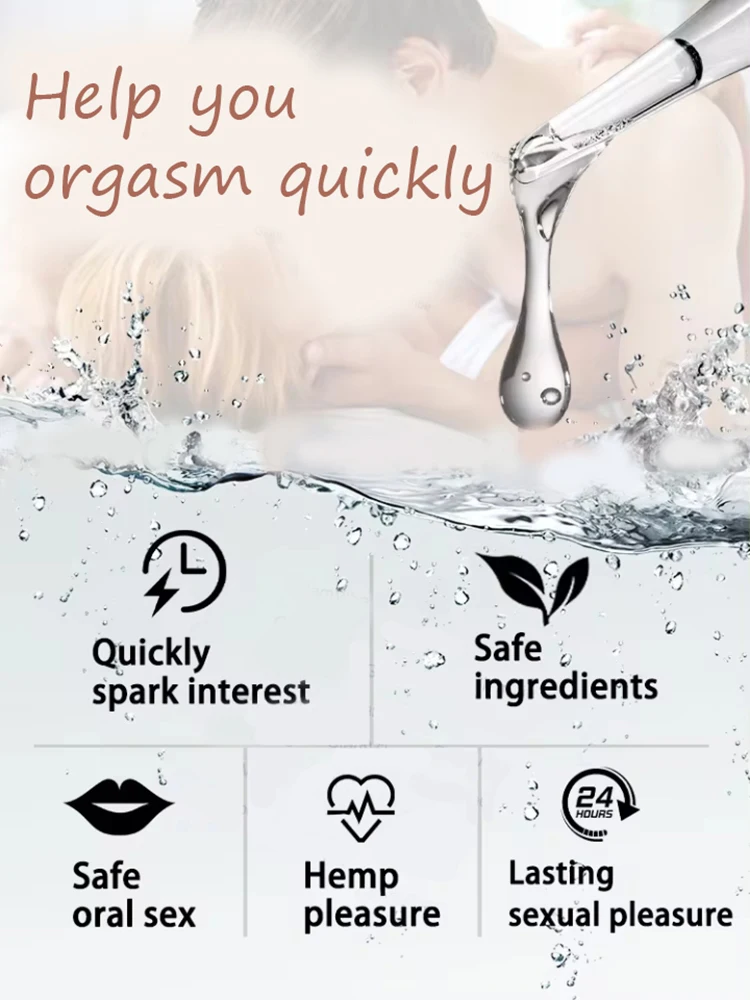 Agua especial para niñas, obtén placer en 18 segundos