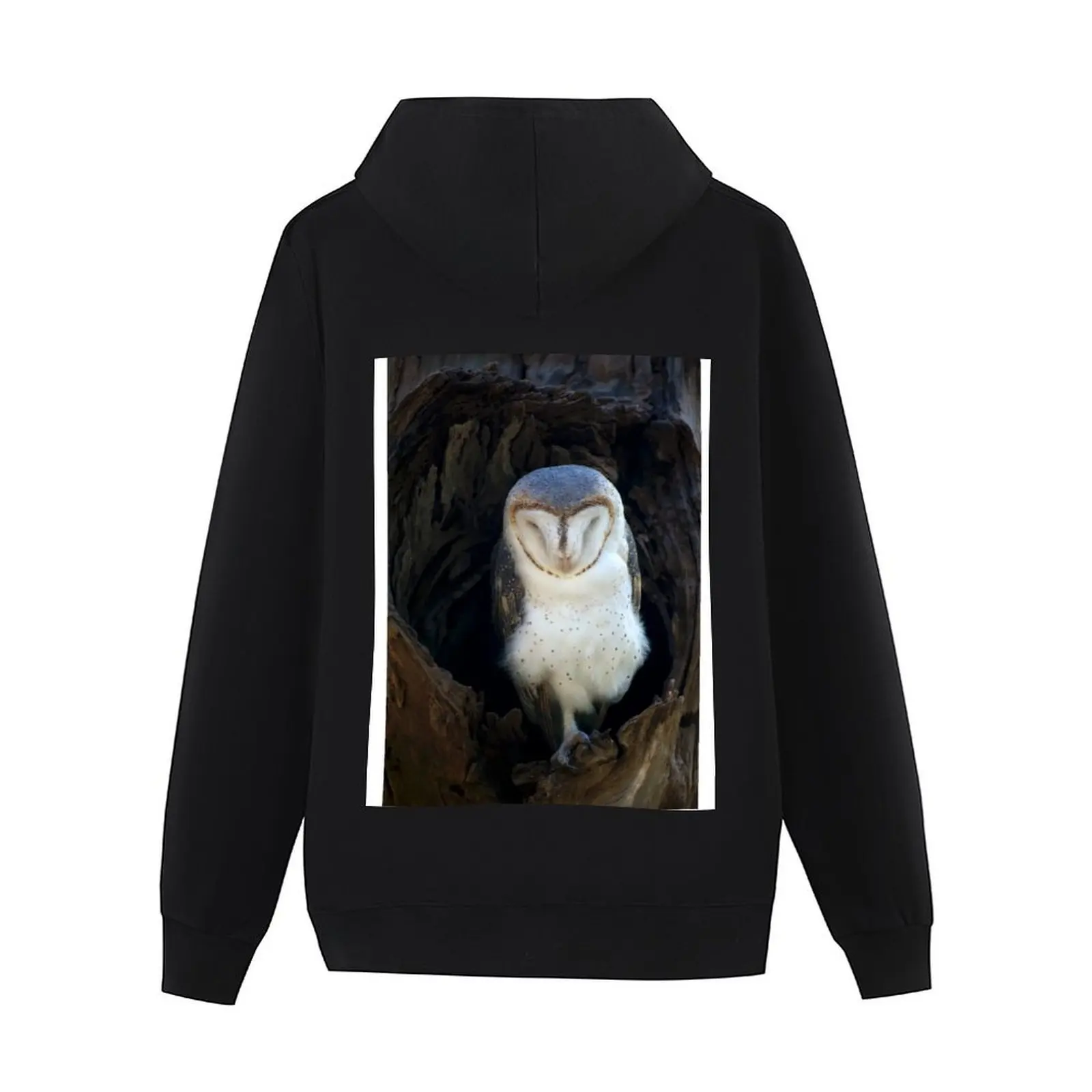 النوم الحظيرة البومة هوديي الرجال الشتاء سترة الرجال معطف ملابس رجالي ملابس الخريف الكورية هوديي الشارع الشهير