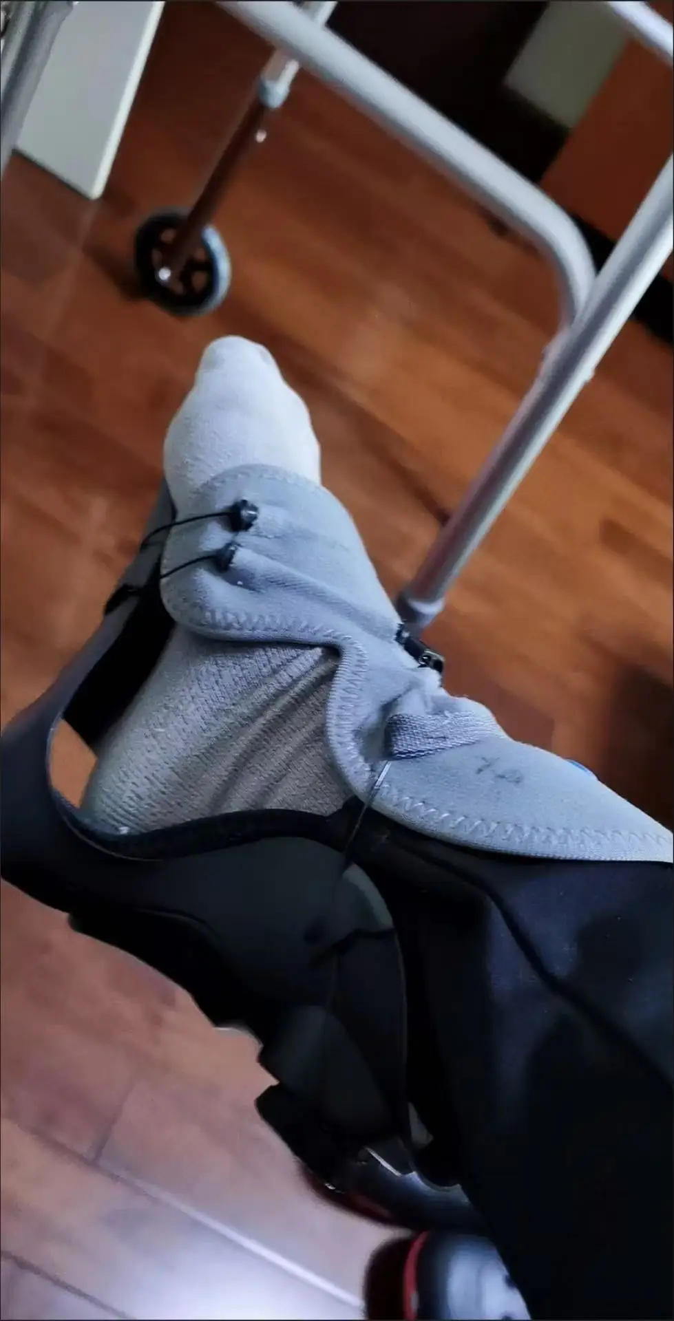 Stroke Hemiplegia Rehabilitation Equipment Correction Varus Shoes Ankle Fixed Support Foot Ptosis Orthosis