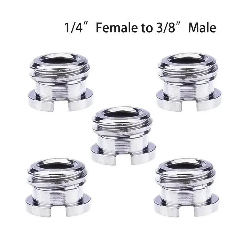 1pcs 1/4 Inch To 3/8 Inch Convert Screws Standard Adapter Universal Camera Adapter Screw Tripod Ballhead Conversion Nut Adapter