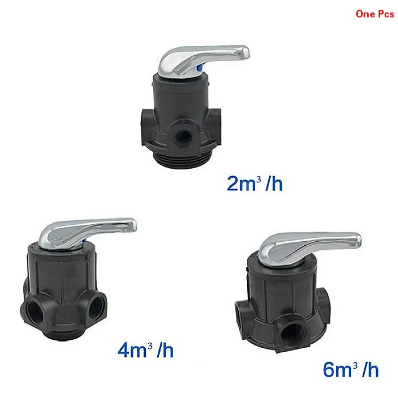 Manual Backwash Valve Rinse and Backwash Sand Filter Multi-Port Control Valve Max Flow Rate 2 Ton 4 Ton 6 Ton for Water Filter