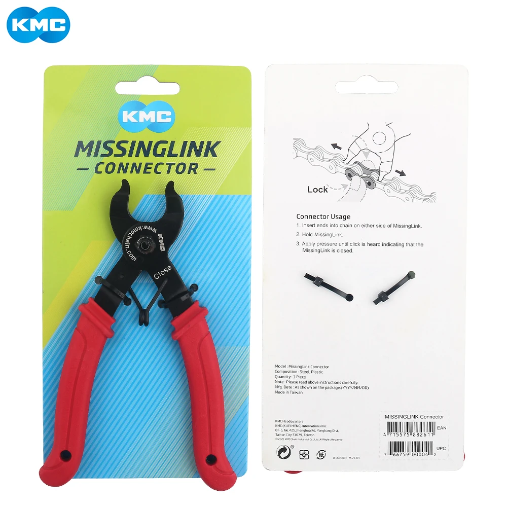 KMC Bike Chain Quick Link Tool with Hook Up Bicycle Pliers MTB Road Cycling Chain Clamp Multi Link Plier Magic Buckle bike Tool