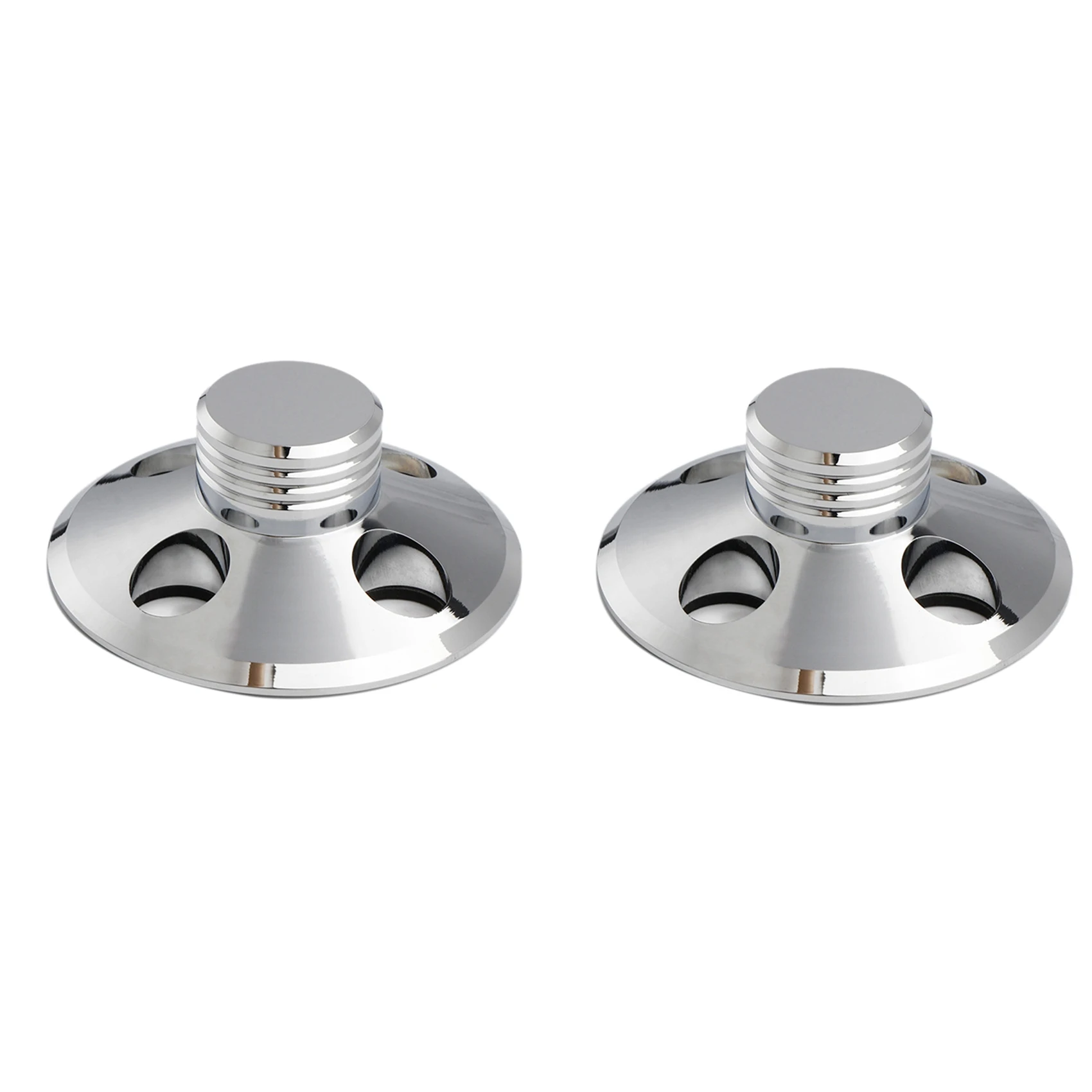 AT02-2X New Audio LP Vinyl Turntables Metal Disc Stabilizer Record Player Weight Clamp Hifi