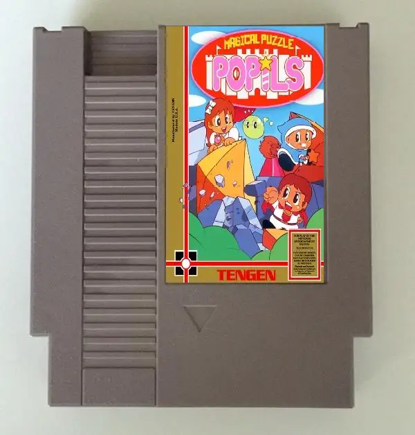 

Игровой картридж Magical Puzzle Popils для консолей NES/FC