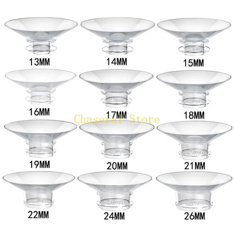 E7CE Breast Accessory Flange Adapter Mother Friendly Breast Pumps Converters