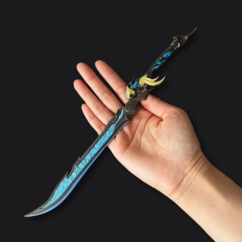 Naraka:Bladepoint 사무라이 롱 소드 게임 주변기기 코스프레 카타나 소품 장식품 취미 발렌타인 선물 세이버 야외 장난감