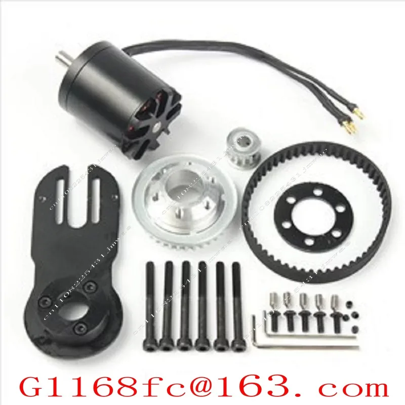 5065 Motor Electric Skateboard Accessories Motor Bracket Set Synchronous Wheel 5M Belt Synchronous Teeth Perforated Motor