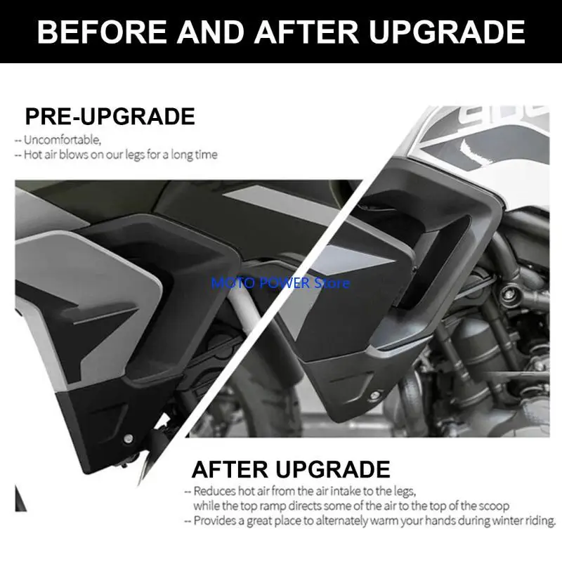 

G7ND Motorbike Accessories Air Deflector Replacement Upper Deflector for 900 Rally 2020- Sport
