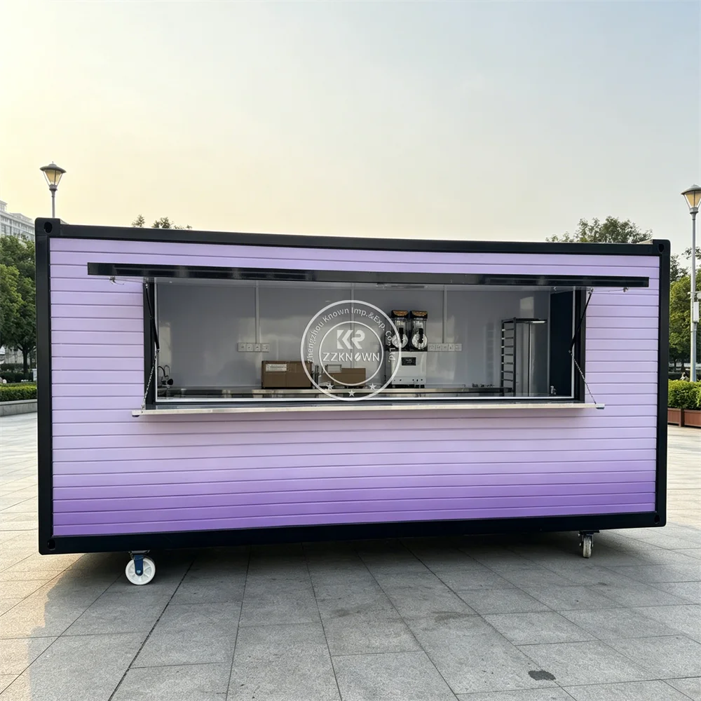

Luxury Outdoor Container Bar Container Restaurant Mobile Kitchen Street Coffee Shop Kiosk Fast Food Kiosk For Sale
