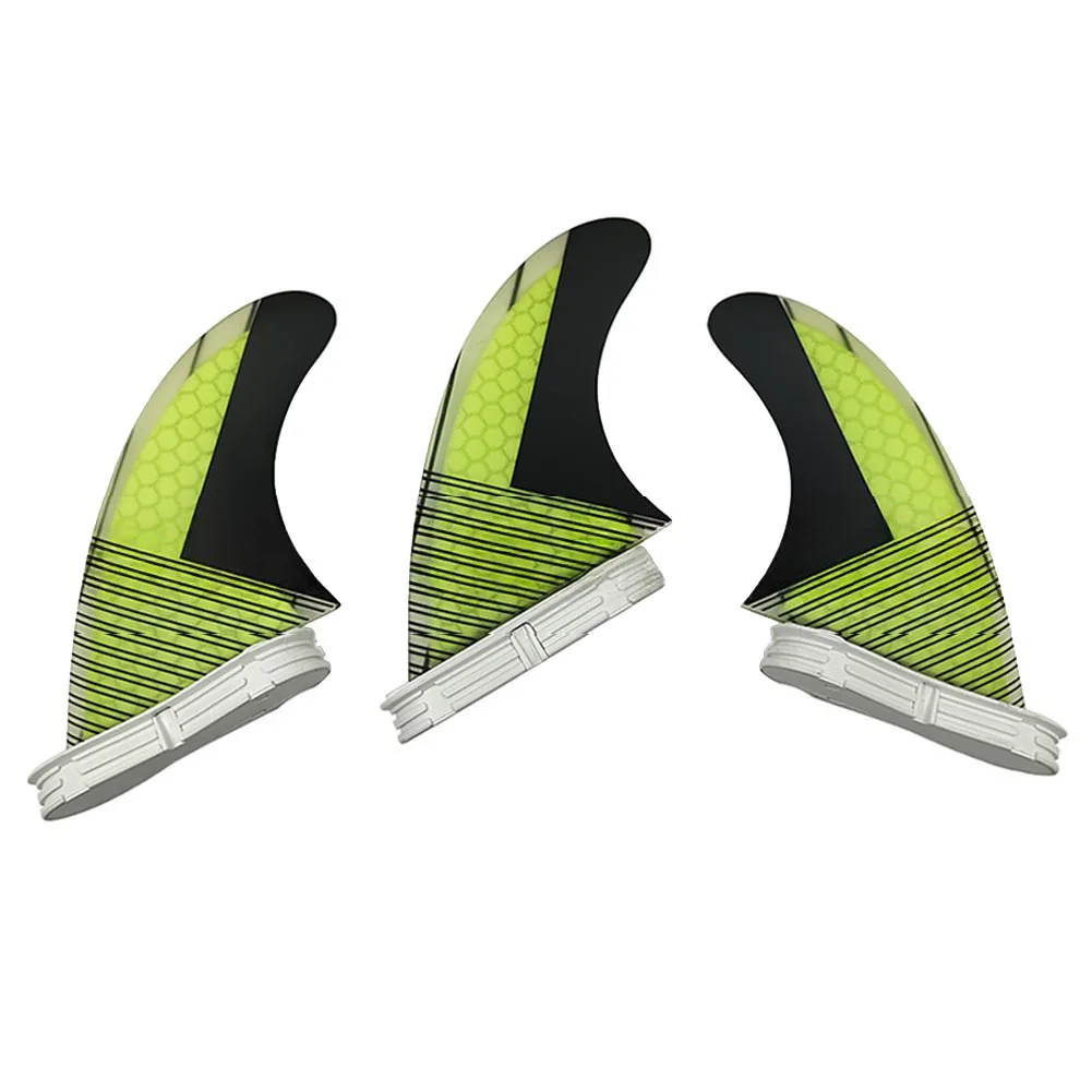 

Fiberglass Surf Fins Wakeboard Fiberglass Fins 117*112mm Surfboard Fins Convenient For Carrying Good Flexibility