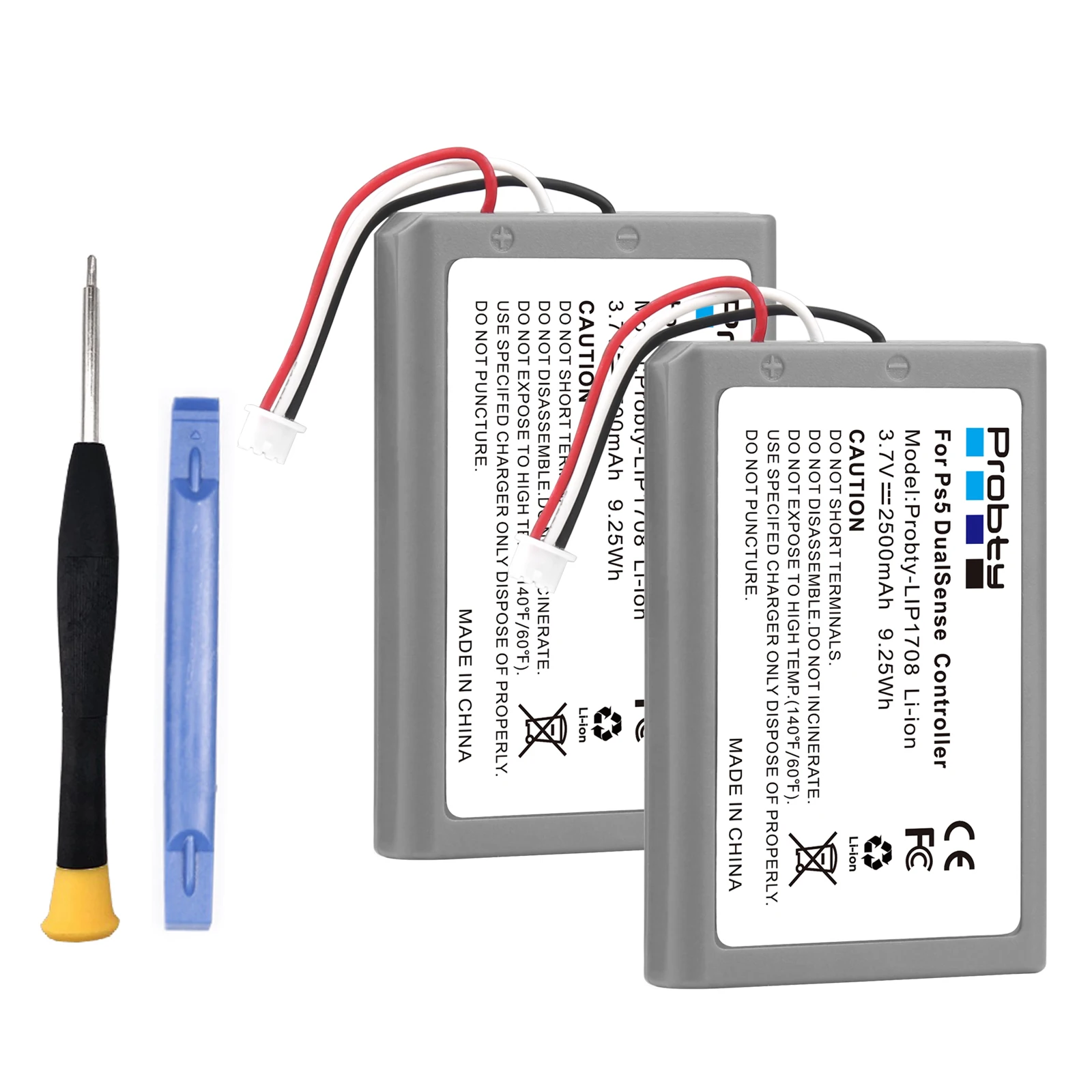 LIP1078 PS5 Ersatzakku 2500mAh für Sony PS5 DualSense CFI-ZCT1W Wireless Controller