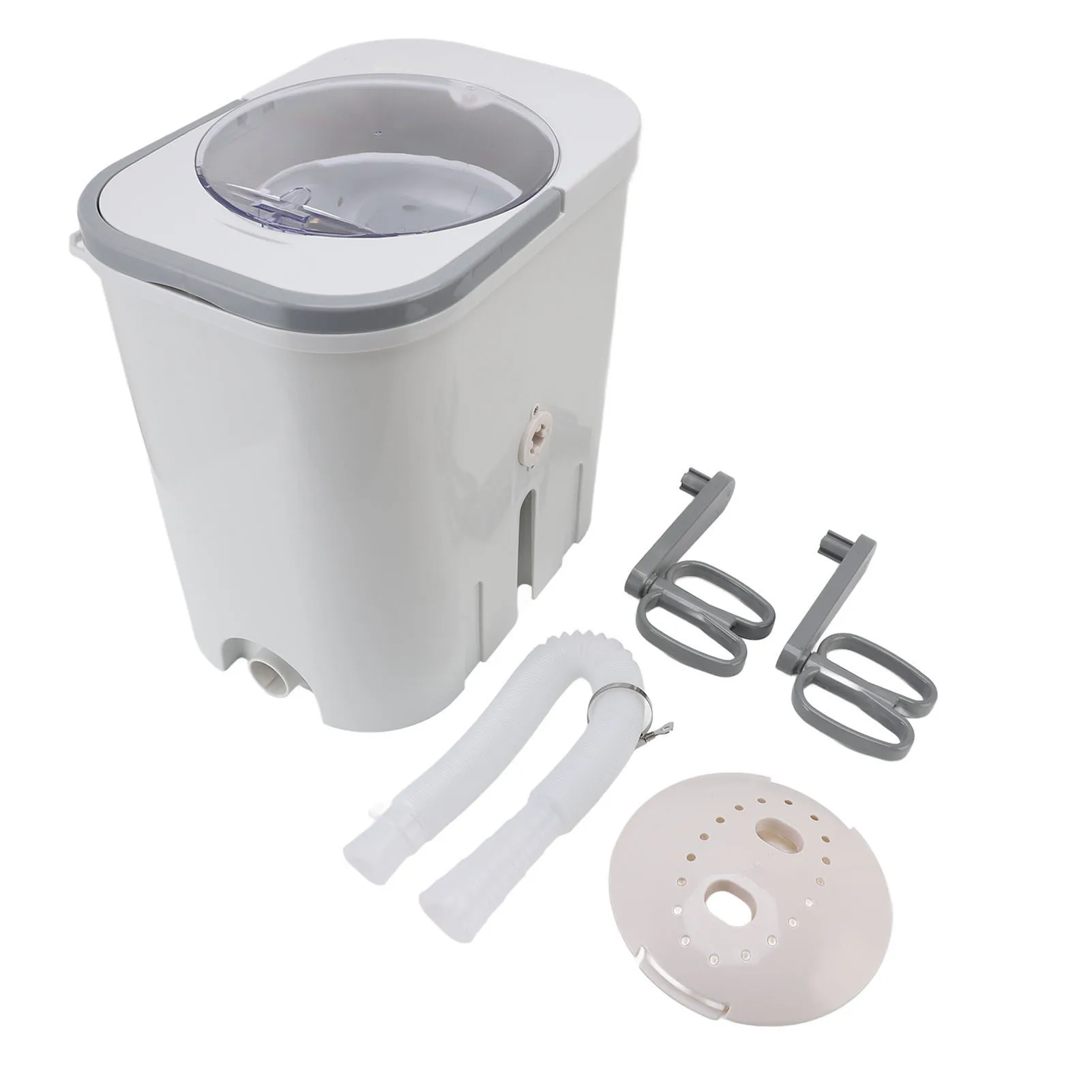 Manual Clothes Washer Energy Saving Portable Hand Crank Rotary Washing Machine for Dormitory Small Apartment