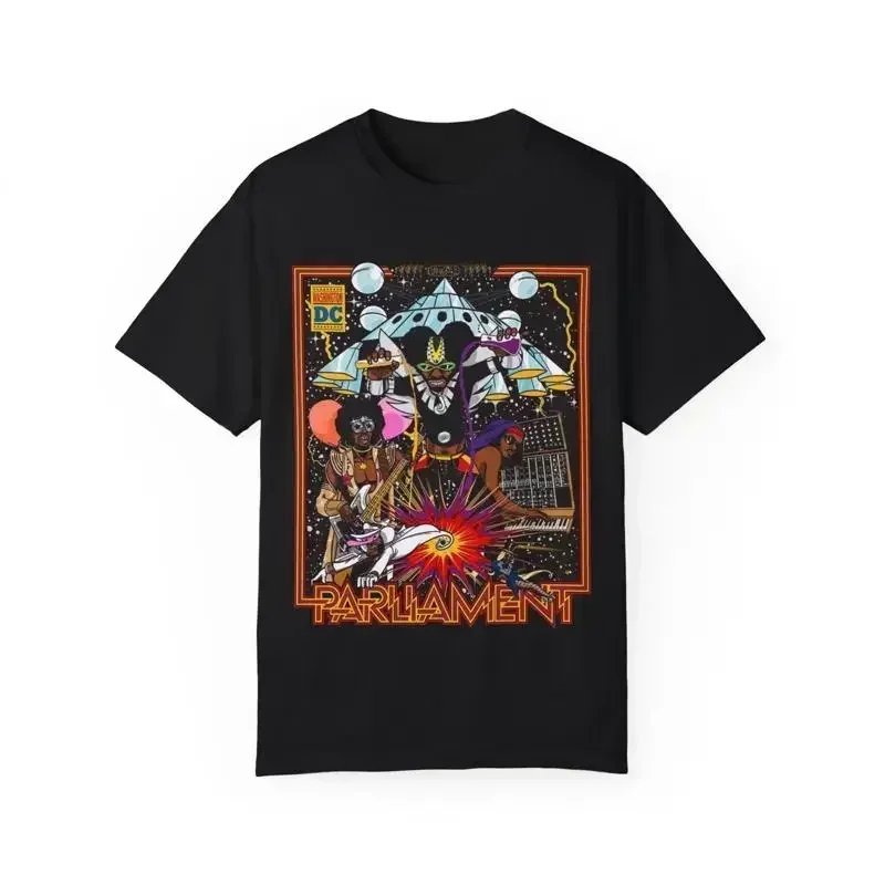 Parliament T shirt Mothership Connection Garment Dyed