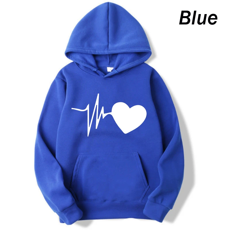 Spring and Autumn Trendy Solid Color Sports Hoodies Fleece Men\'s and Women\'s Sweatshirts Trendy Pullovers Couples Hoodies S-3XL