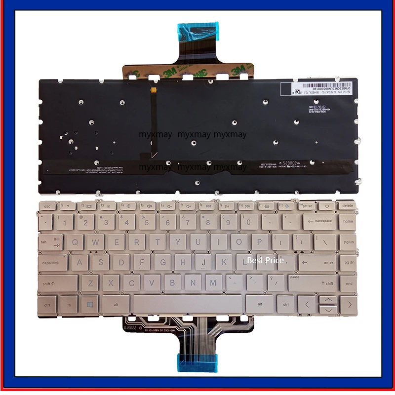 

Клавиатура ноутбука США для Hp Pavilion X360 13-BB 14-DW 14-DV 14-DY 14-EK 14-EC 13-BB TPN-Q244 Q234 I137