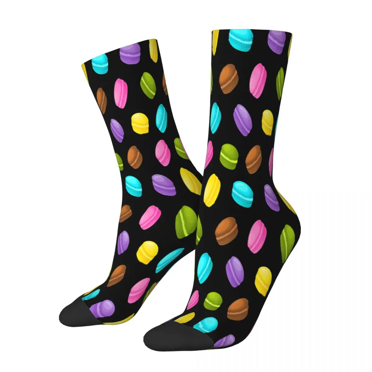 

Macaroon Dessert Socks Male Mens Women Spring Stockings Hip Hop