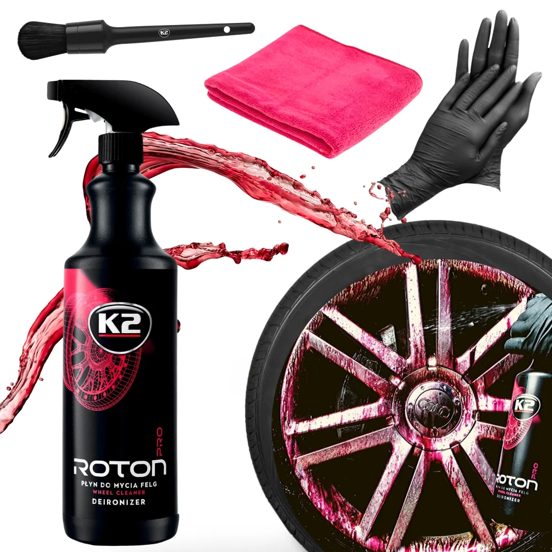 FELG K2 ROTON PRO 1L CLEANING KIT + MUSH + MICROFIBRE + GLOVES