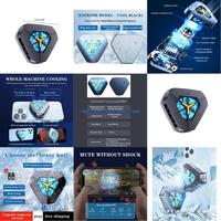 U2JE DY19 Semiconductor Radiator Game Cooler for Gaming Phone Tablets Faster Cooling Effiency Fan Gamer Accessory