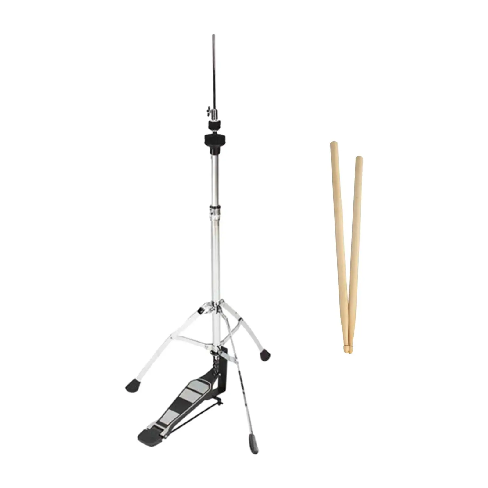 Hi Hat Stand Metal Practice High Hat Durable Drum Cymbal Pedal Drum Stand