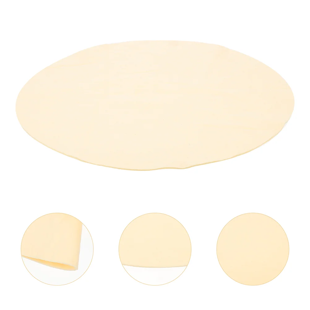 

2 Pcs Clay Plastic Pad Pottery Wheel Cloth Trimming Chamois DIY Craft Supplies Tool Kit Mud Mat Making